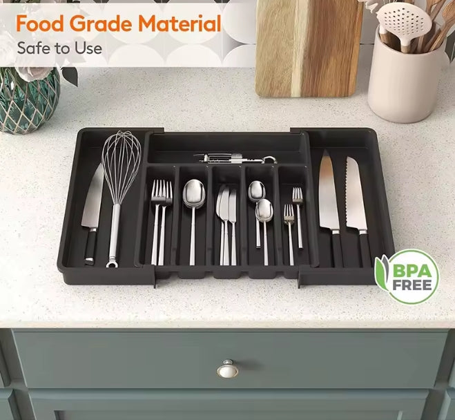 Luxaro™ Expandable Drawer Organizer