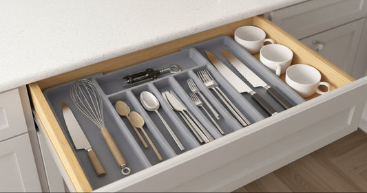 Luxaro™ Expandable Drawer Organizer