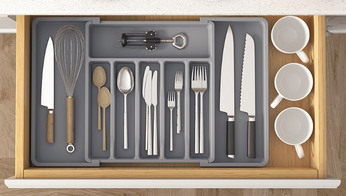 Luxaro™ Expandable Drawer Organizer